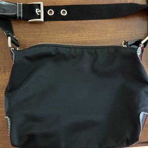 Nine West black nylon handbag